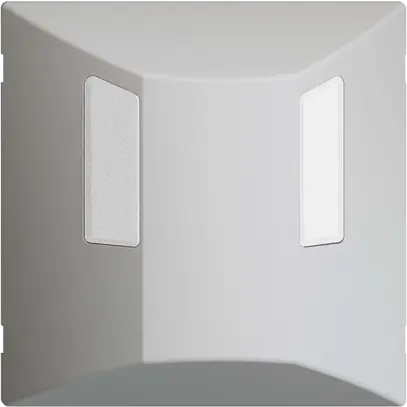 Détecteur de mouvement ENC KNX 180° PIRI EDIZIOdue gris clair 