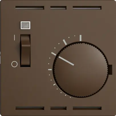 Termostato ambiente INC EDIZIOdue coffee, con interrutore 