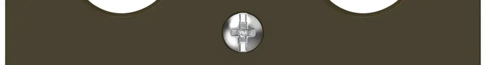 Placca frontale Hager kallysto per presa di terra a 3 spine Woertz marrone 