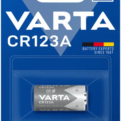 Batterie Lithium VARTA Photo CR123A 3V Blister à 1 Stück 
