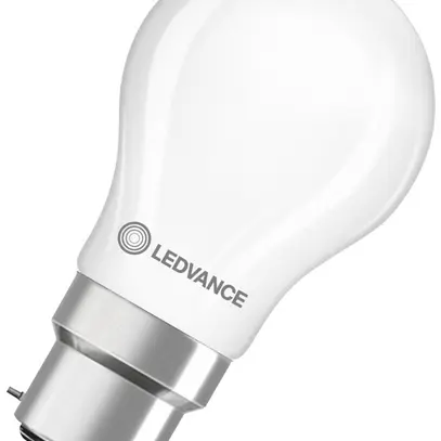 Lampada LED LEDVANCE CLASSIC B22d 3.4W 470lm 827 opaco Ø45×83mm 
