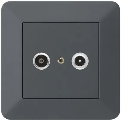 Prise antenne ENC kallysto.trend R/TV 14dB 2GHz anthracite 