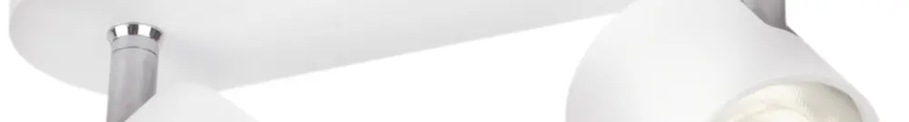 Plafonnier LED Promo 2×4.5W 2700K 1000lm blanc 