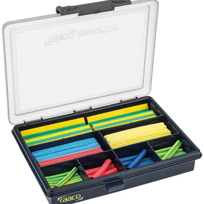 Jeu de gaine rétractable CIMCO COLOUR 2:1 Ø3.5…12.5mm 110-pièces box 