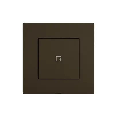 Commande pour poussoir scènes EDIZIO.liv Wiser SNAPFIX® 1 scène WLAN 1T br 