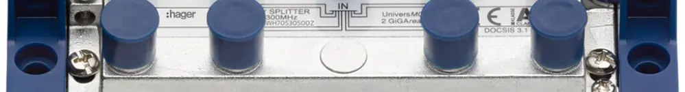 Ripartitore F Hager HMS 5…1300MHz 8 volte 