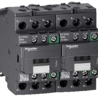 Contacteur inverseur Schneider Electric TeSys D 3L AC3 440V 32A 100…250VAC/DC 