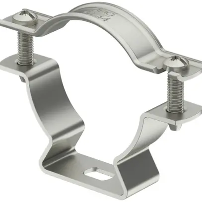 Collare per tubo/cavo Bettermann, con foro per vite, Ø14…17mm, V2A, 1.4301 