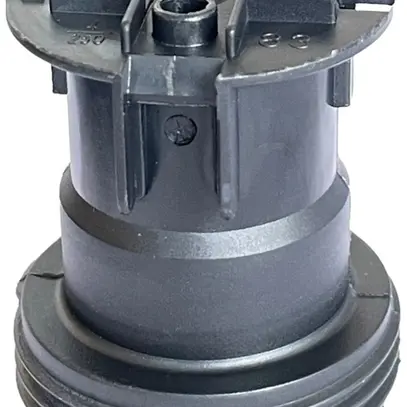 Attacco Elektrogros E27 con filetto esterno Ø39×45mm morsetti 0.5…1.5mm² nero 