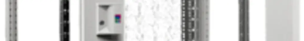 Netzwerkschrank Rittal TX 42HE Sichttür belüftet (Seiten offen) 800×2000×1000mm 