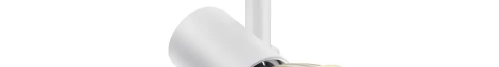 Projecteur SLV SPOT TRACK E27 75W adapt.1-ph. Ø48mm blanc 
