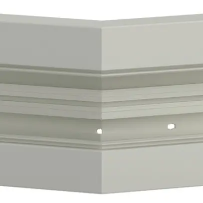 Ausseneck tehalit BR 85×170mm, Oberteil 80mm, verkehrsweiss 