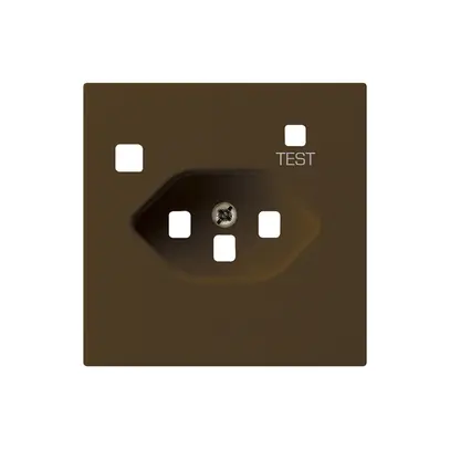 Plaque frontale kallysto pour T23 FI brun 