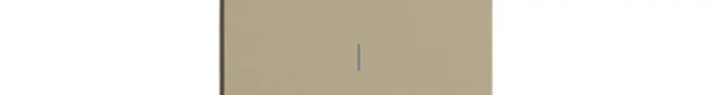 Pulsante 1/2 INC Edue Wiser simbolo l (on) sand 