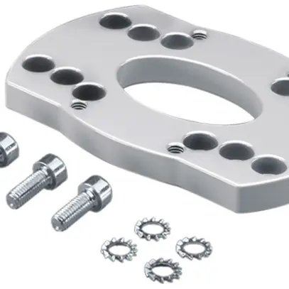 Adaptateur Rittal CP 6206.500 pour Siemens Pro-Panel/Siematic aluminium 