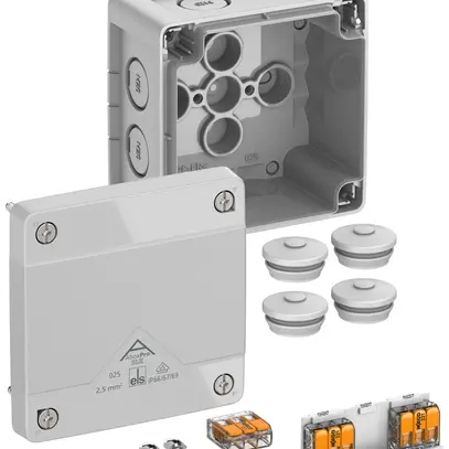 AP-Abzweigdose Spelsberg Abox Pro SLK-2,5² 92×92×60mm IP69 gu 