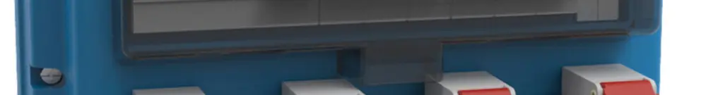 Distributeur de courant Bals EVKB 12/40A 2×T23 2×T25 2×CEE16 1×FI 2×LS 