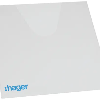 Tasca per schemi Hager volta A4 240×220mm 