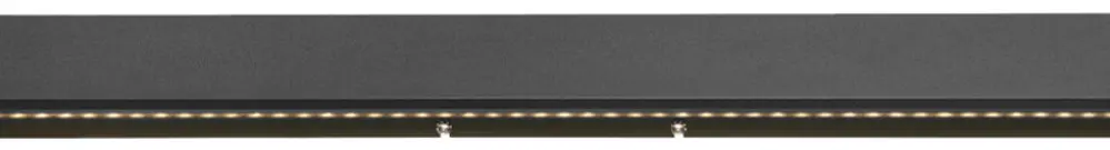 Applique LED SLV DIRETO 60 14W 1180lm 2700/3000K 180° REG 600×90×35mm nero 