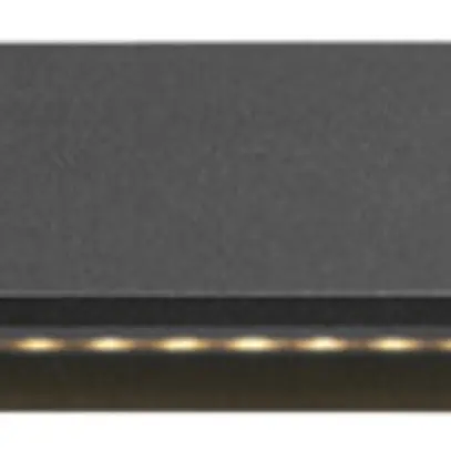Applique LED SLV DIRETO 60 14W 1180lm 2700/3000K 180° REG 600×90×35mm nero 