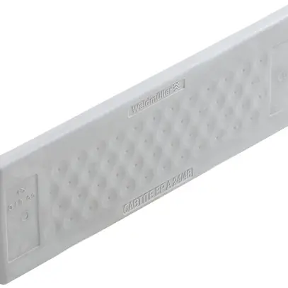 Plaque passe-câbles WM CABTITE EP A 24/48 142×44×12mm TPE gris 