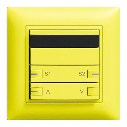 Tasto INC ZEP IR-motore/scena 1c/2t st.c/sec. EDIZIOdue lemon 
