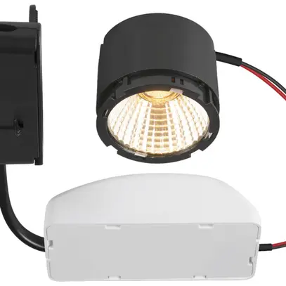 Partie lumineuse SLV NEW TRIA 11W 700lm 918…930 38° VAR Ø50 noir 