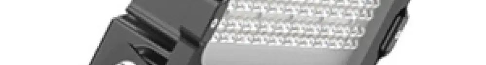 Projecteur LED DOTLUX LENSplus 200W 24340lm 3000K IP66 60×120° 400×345mm noir 