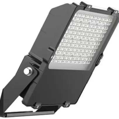 Projecteur LED DOTLUX LENSplus 200W 24340lm 3000K IP66 60×120° 400×345mm noir 