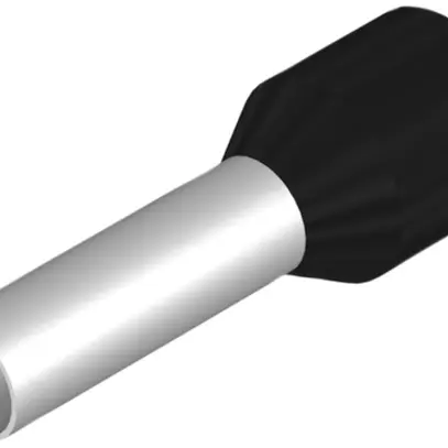 Embout de câble Weidmüller H isolé 6mm² 12mm noir en vrac 