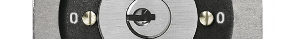 Interrupteur rotatif ENC FH 0/3P noir avec serrure de sûreté 