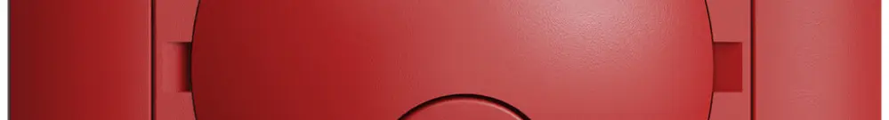 Kit frontal ENC EDIZIOdue berry 88×88mm pour boîte de raccordement 