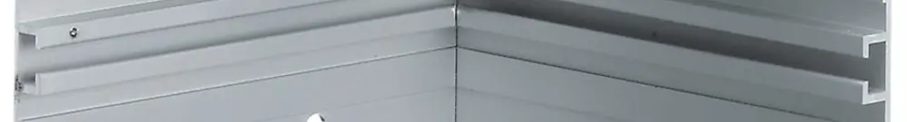 Angolo interno Hager BRA 65210 alu 