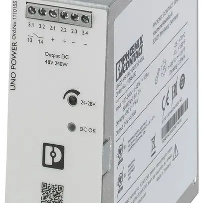 Schaltnetzteil PX UNO2-PS/1AC/48DC/240W 1L OUT 48VDC/5A 