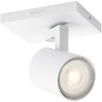 Plafoniera myLiving Runner, GU10 3.5W 2700K LED 90×107×110mm IP20 bianco 
