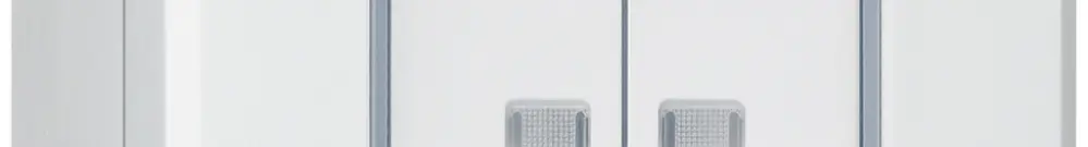 Contatto pulsante AP robusto IP55 2×1P bianco 2×illuminato 