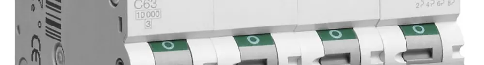 Disgiuntore Hager MCB 4P 415V tipo C 63A Icn 10kA Icu 15 kA 4UM 