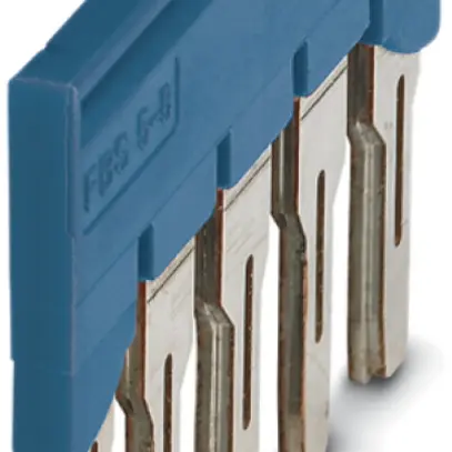 Ponte a innesto Phoenix Contact 5L blu FBS 5-8 BU 