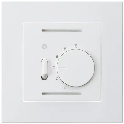 Termostato ambiente INC kallysto.pro bianco con interruttore 