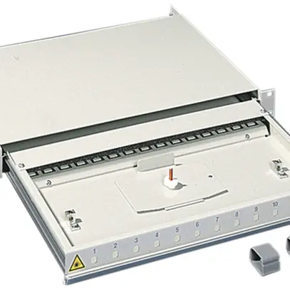 Box di giunzione Rittal DK 7470.535 12-port 19" 2UA 363mm telescopica grigio 