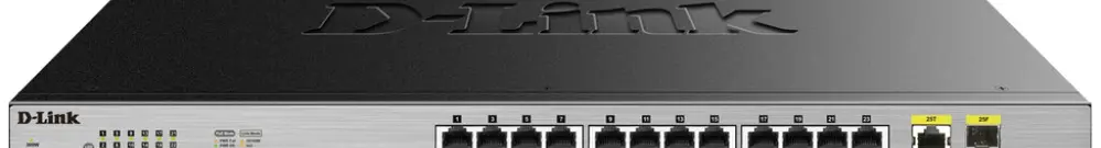 Switch D-Link DGS-1026MP, 26-Port Layer2 unmanaged Gigabit PoE+ 
