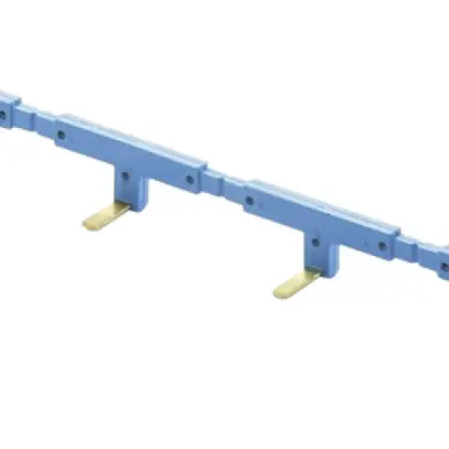 Kammbrücke Finder 022.26, für 6 Geräte der Serie 22.34, 10A, blau 