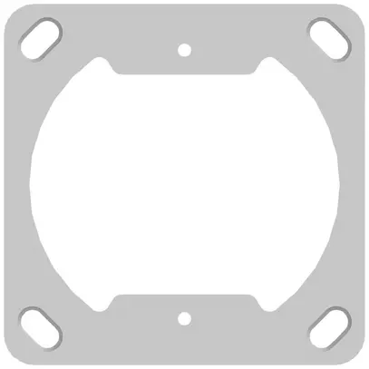 Placca di fiss. grd.I 70×70 ABB per freenet Easy Lock R&M 