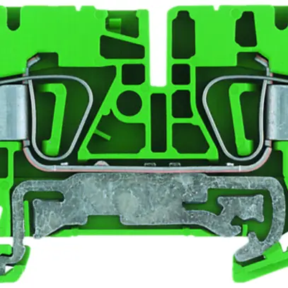 Morsetto di protezione Weidmüller ZPE 4 connessione a molla 4mm² verde/giallo 