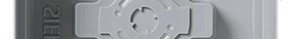 UP-Gehäuse Siedle, Kunststoff, 100×300×50mm, grau 