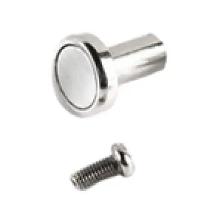 Supporto magnetico DOTLUX QUICK-FIXdc acciaio Ø13×20mm cromo vite di fissaggio 