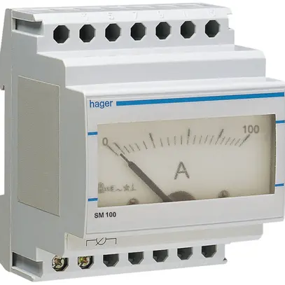 Amperometro INS Hager 0…100A 