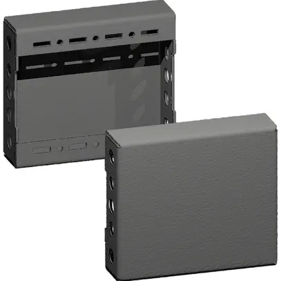 Cache-socle Rittal VX 8660.030 300×100×29mm kit latéral acier noir 