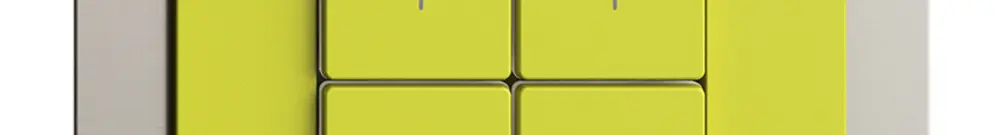 UP-Nebenstelle 2K/4T zu Dimmer Edue Wiser lemon 