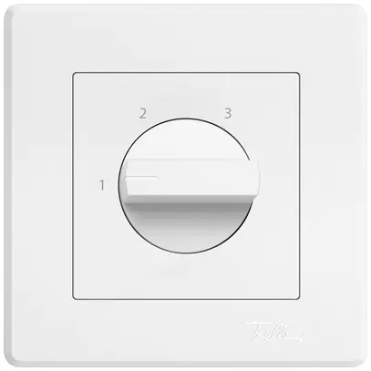 Interruttore rotativo INC EDIZIO.liv manig.3 liv.1P 1-2-3 p=50mm bi 